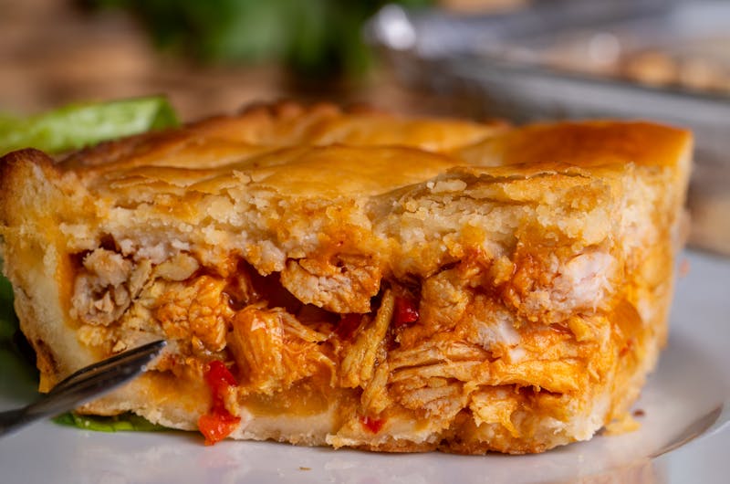 “Torta de Frango com Requeijão rápida”